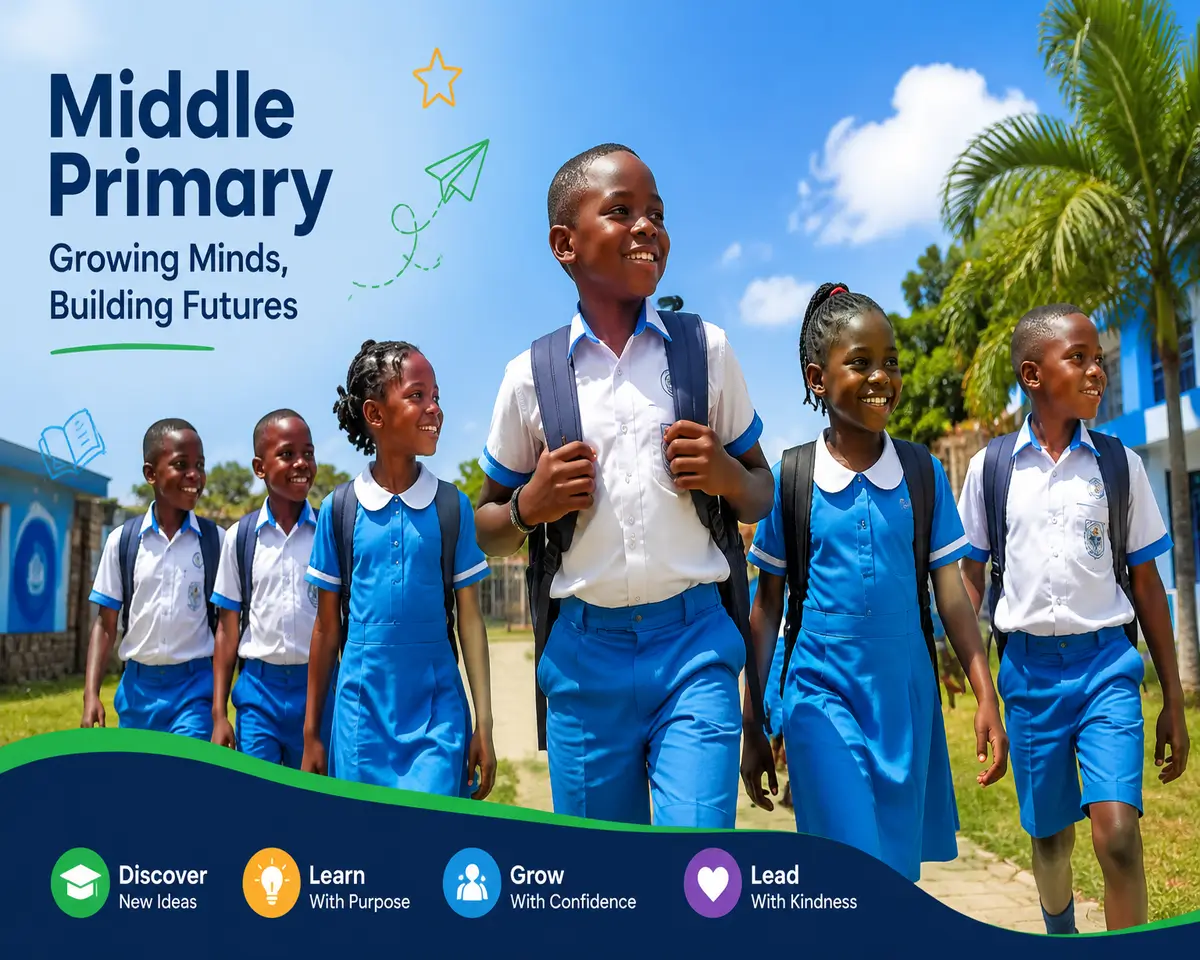 Distar Middle School learners
